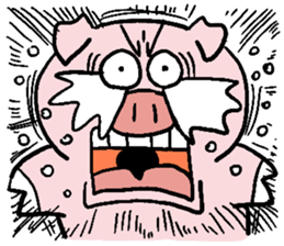 ThePig(Surprised) sticker #6720587