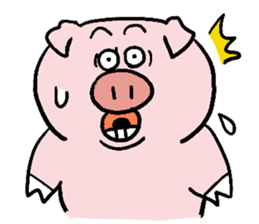 ThePig(Surprised) sticker #6720589
