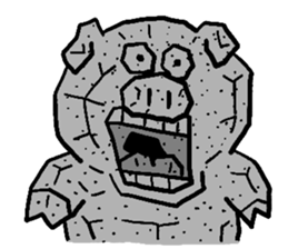 ThePig(Surprised) sticker #6720593