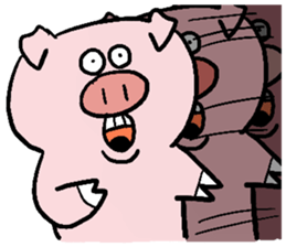 ThePig(Surprised) sticker #6720596