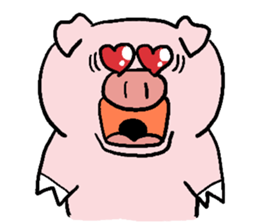 ThePig(Surprised) sticker #6720597