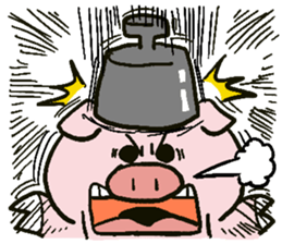 ThePig(Surprised) sticker #6720599