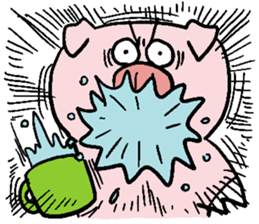 ThePig(Surprised) sticker #6720602