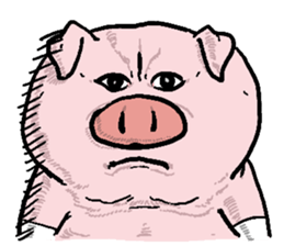 ThePig(Surprised) sticker #6720607