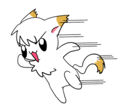 BabyWhiteCat sticker #6721098
