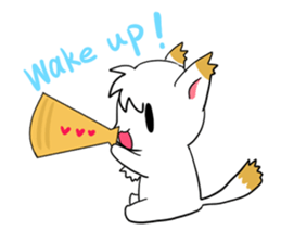 BabyWhiteCat sticker #6721101