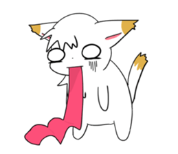 BabyWhiteCat sticker #6721114