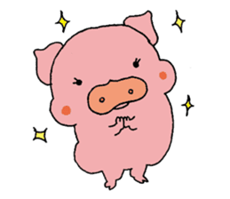The chewy piglet sticker #6721180