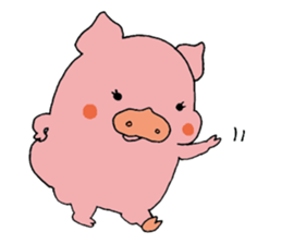 The chewy piglet sticker #6721182