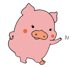 The chewy piglet sticker #6721182