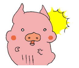 The chewy piglet sticker #6721184