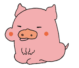 The chewy piglet sticker #6721191
