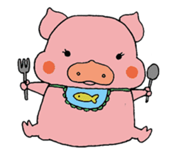 The chewy piglet sticker #6721196