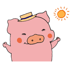 The chewy piglet sticker #6721202
