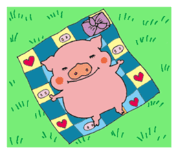 The chewy piglet sticker #6721207