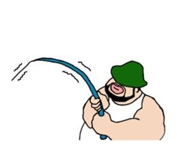 A passionate man D (NO WORDS) sticker #6721618