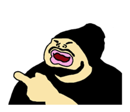 A passionate man D (NO WORDS) sticker #6721619