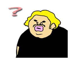 A passionate man D (NO WORDS) sticker #6721620