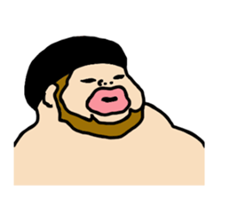 A passionate man D (NO WORDS) sticker #6721638