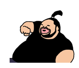 A passionate man D (NO WORDS) sticker #6721642