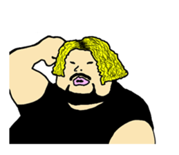 A passionate man D (NO WORDS) sticker #6721643