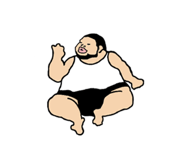 A passionate man D (NO WORDS) sticker #6721645