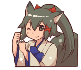 KITSUNEMIKO2 sticker #6721822