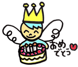 Smile angel prince sticker #6722567