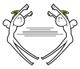 Re:white angel and white devil sticker #6722845