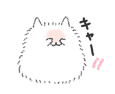 Long-haired cats 2 sticker #6722851