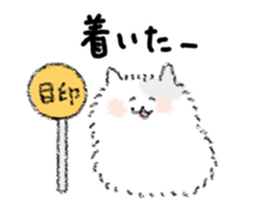 Long-haired cats 2 sticker #6722853