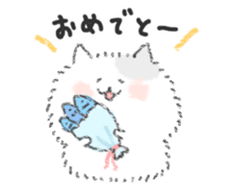 Long-haired cats 2 sticker #6722860