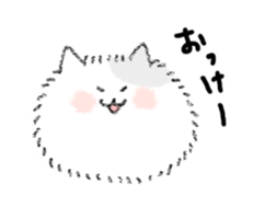 Long-haired cats 2 sticker #6722878