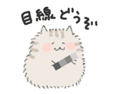Long-haired cats 2 sticker #6722880