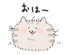 Long-haired cats 2 sticker #6722884