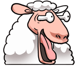 Yanda odd sheep sticker #6722980
