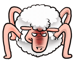 Yanda odd sheep sticker #6722983
