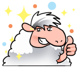 Yanda odd sheep sticker #6722993