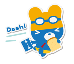 Summer Bear Cool Biz.+e sticker #6723289