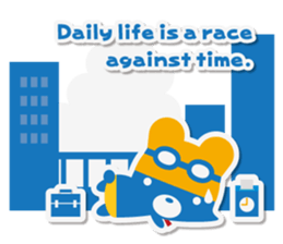 Summer Bear Cool Biz.+e sticker #6723292