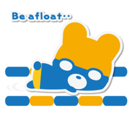 Summer Bear Cool Biz.+e sticker #6723307