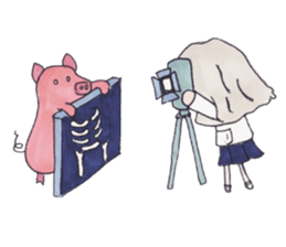 Chocoholic June: Medical student sticker #6723662