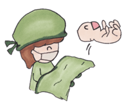 Chocoholic June: Medical student sticker #6723664