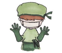 Chocoholic June: Medical student sticker #6723666