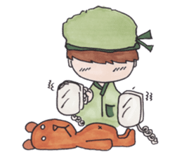 Chocoholic June: Medical student sticker #6723673