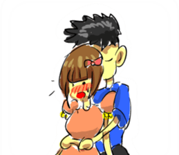 Great Couple sticker #6723851