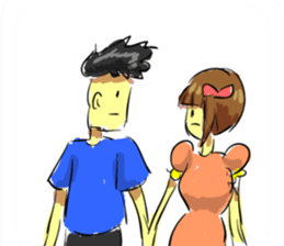 Great Couple sticker #6723866