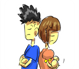 Great Couple sticker #6723877