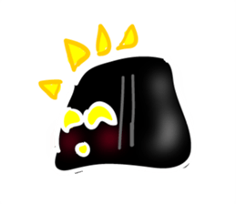 Cincau the black jelly sticker #6724048