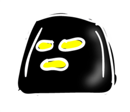 Cincau the black jelly sticker #6724049